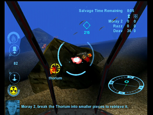 Deep Fighter screenshot 5 for Sega Dreamcast
